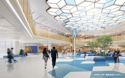 超极合生汇大堂